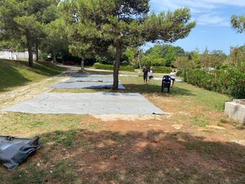 Kroatien - Aufbau am 24.06.2022