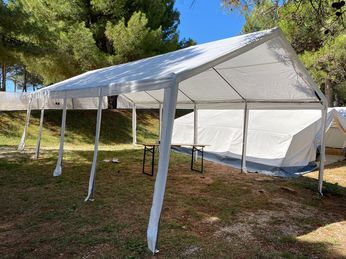 Kroatien - Aufbau am 25.06.2022