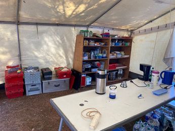 Kroatien - Aufbau am 25.06.2022