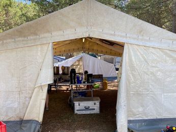 Kroatien - Aufbau am 25.06.2022